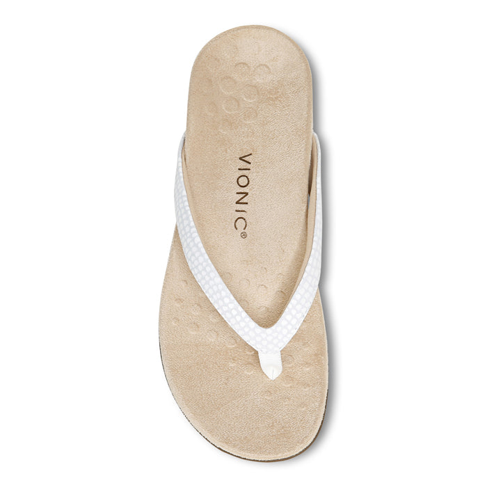 Vionic white flip discount flops