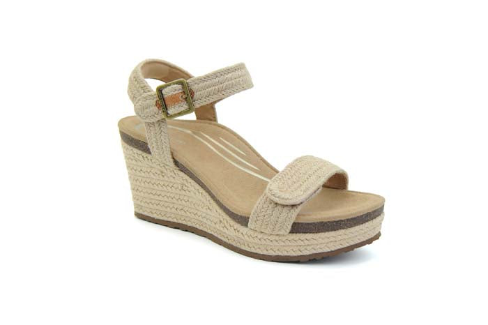 (取寄) エイトレックス レディース シドニー Aetrex women Aetrex Sydney Natural Womens Aetrex Sydney in Natural Jute – Lucky Shoes