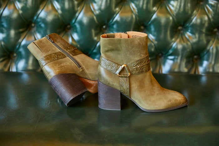 Low heel clearance vionic booties