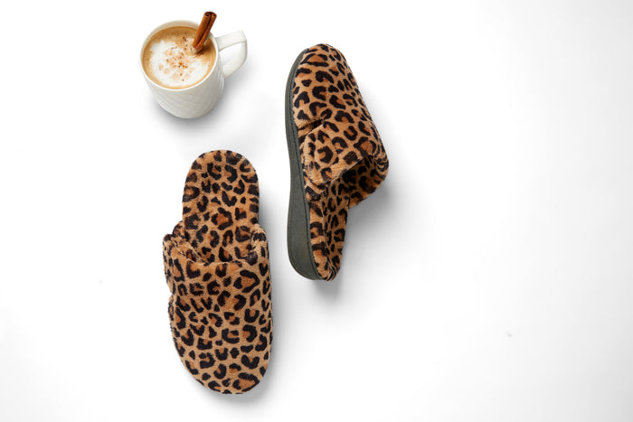 Women s Vionic Gemma Slippers Natural Leopard Women s Slippers