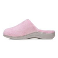 Vionic Gemma Mule Slipper Breast Cancer Awareness Pink