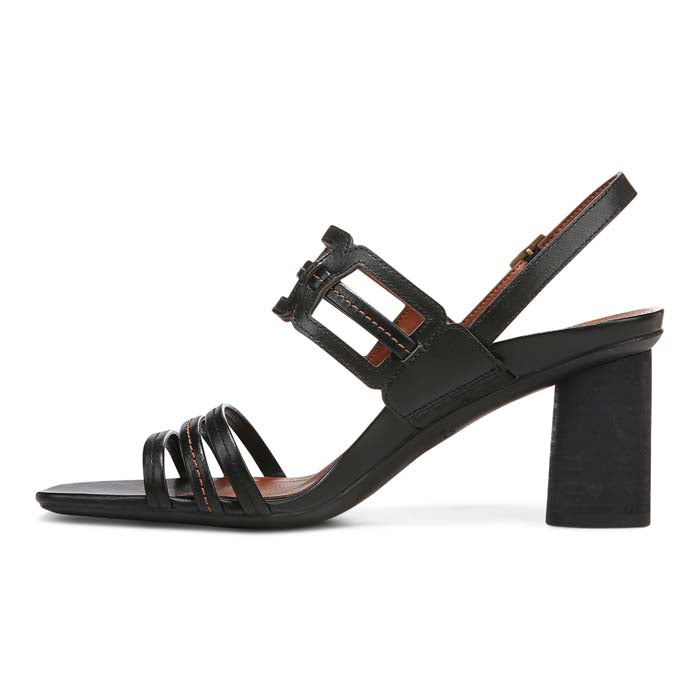 8 Vionic Black Strappy offers Heeled Sandals