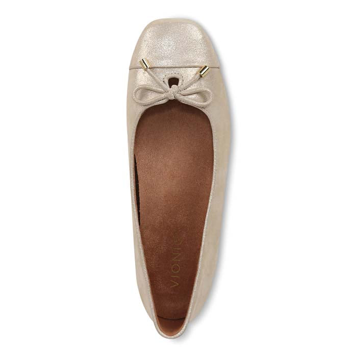 Womens Vionic Klara in Gold – Lucky Shoes