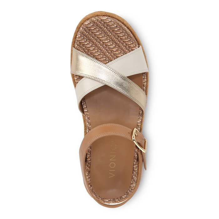Womens Vionic Mar in Camel/Gold – Lucky Shoes
