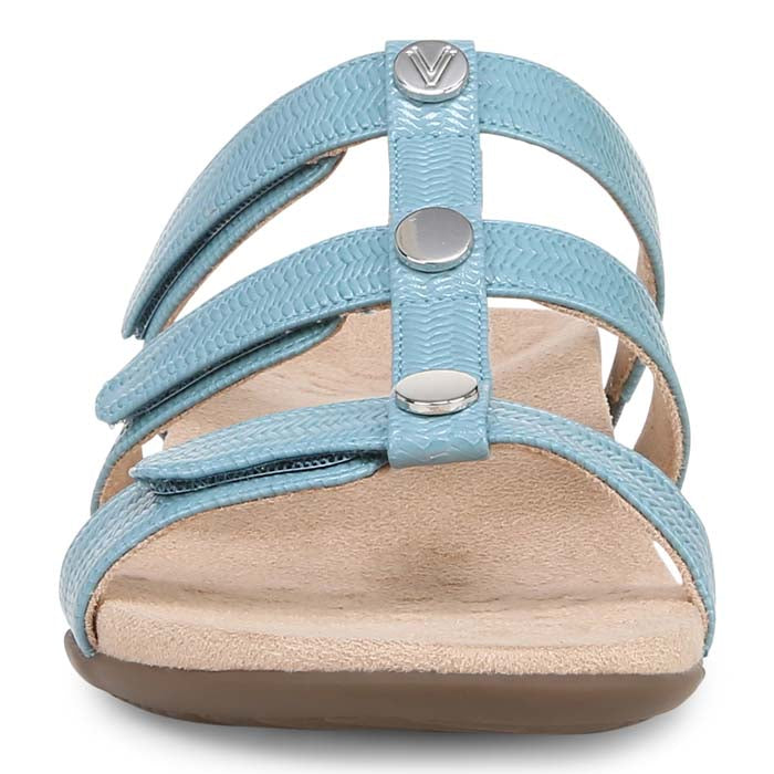 Womens Vionic Amber Slide in Captain'S Blue – Lucky Shoes