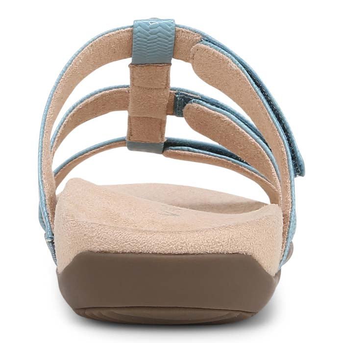 Womens Vionic Amber Slide in Captain'S Blue – Lucky Shoes