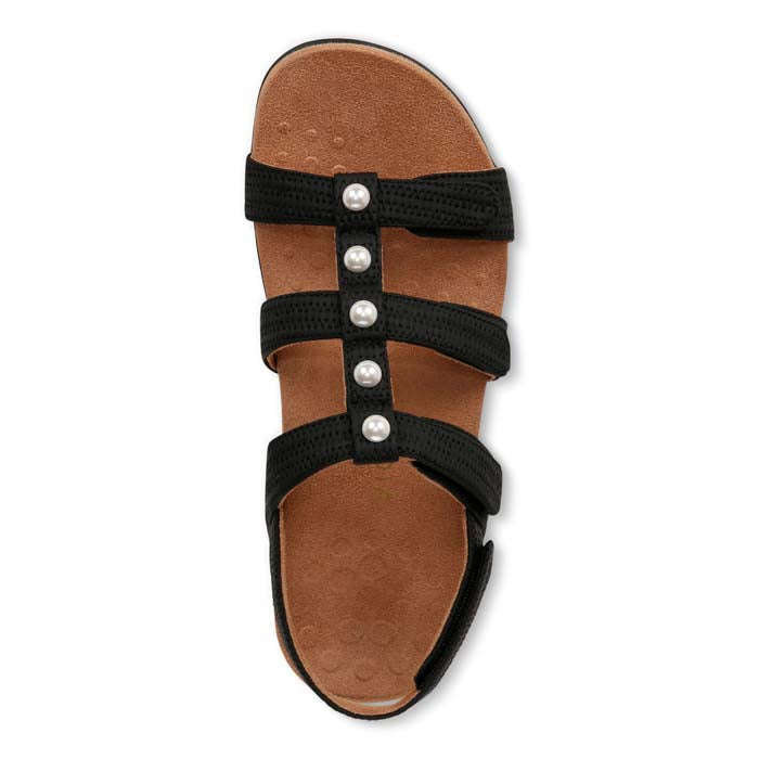 Womens Vionic Amber Pearl in Black – Lucky Shoes
