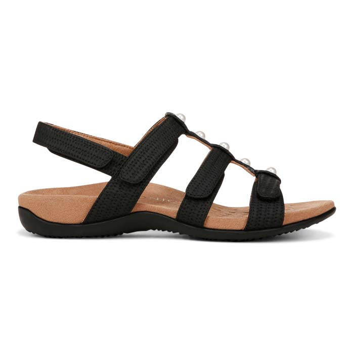 Womens Vionic Amber Pearl in Black – Lucky Shoes