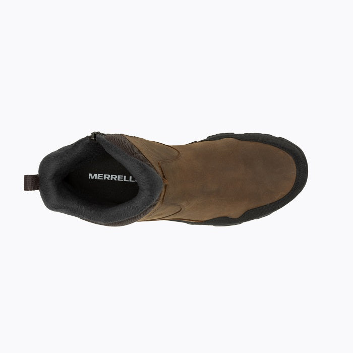 Mens Merrell Coldpack Thermo Tall Zip WP in Earth – Lucky Shoes
