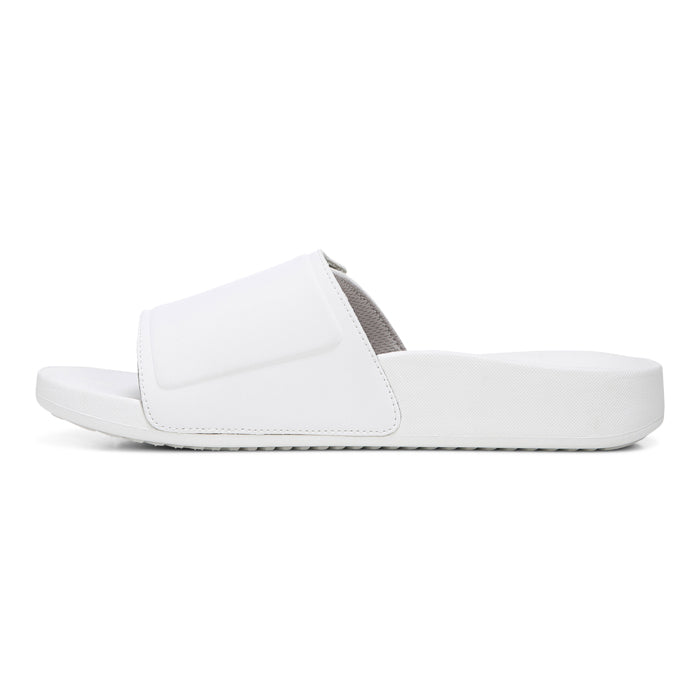 Vionic-Keira Slide Sandal-White Shoes