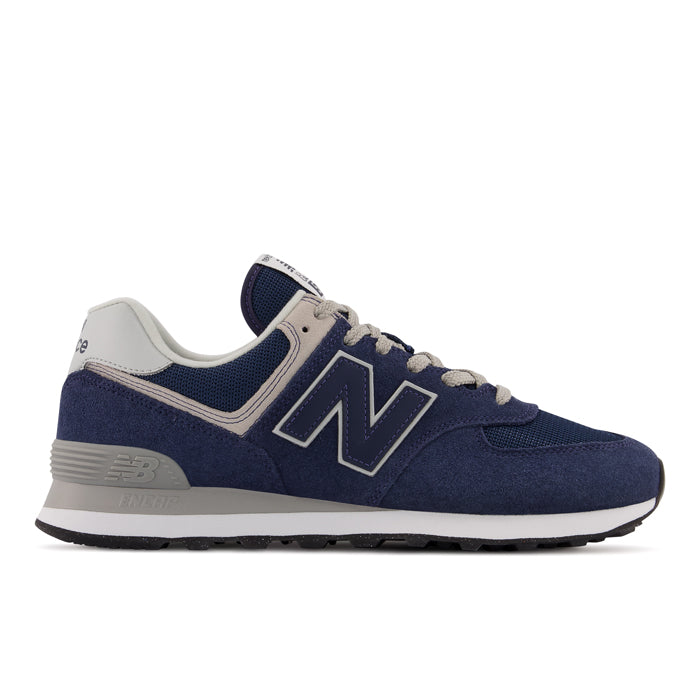 New Balance-574-Navy/White – Lucky Shoes