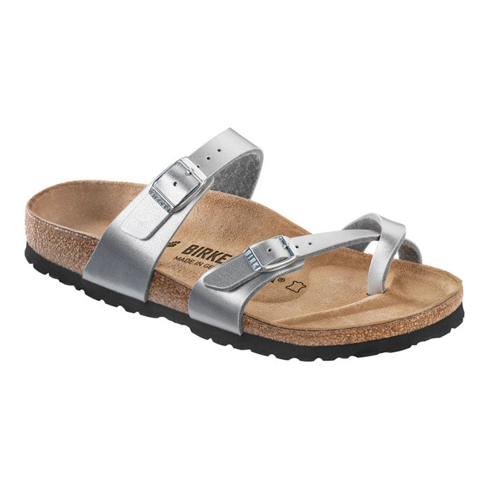 Birkenstock Mayari Sandals - Big Girl - Silver