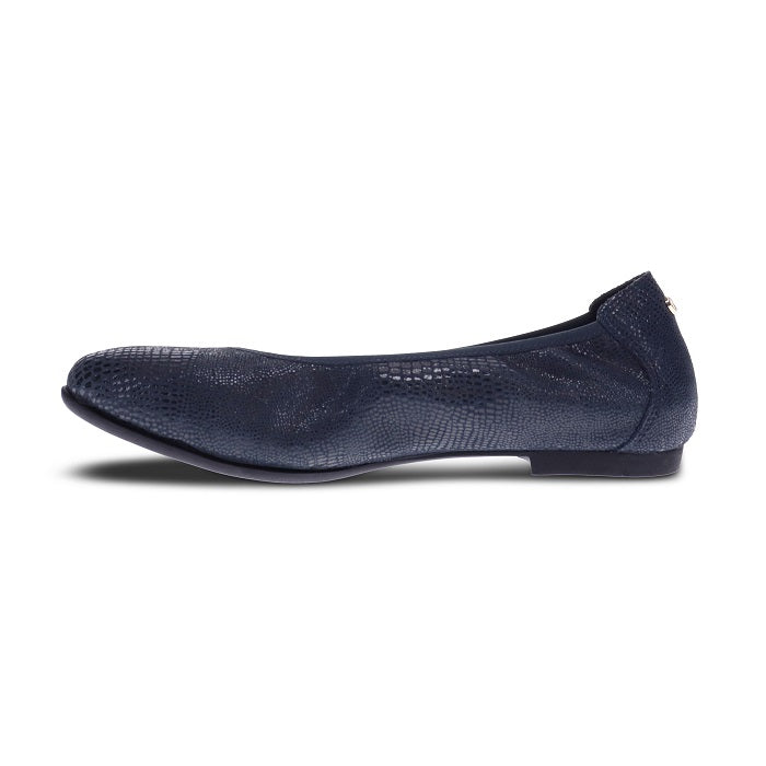 Womens Revere Nairobi in Navy Lizard – Lucky Shoes