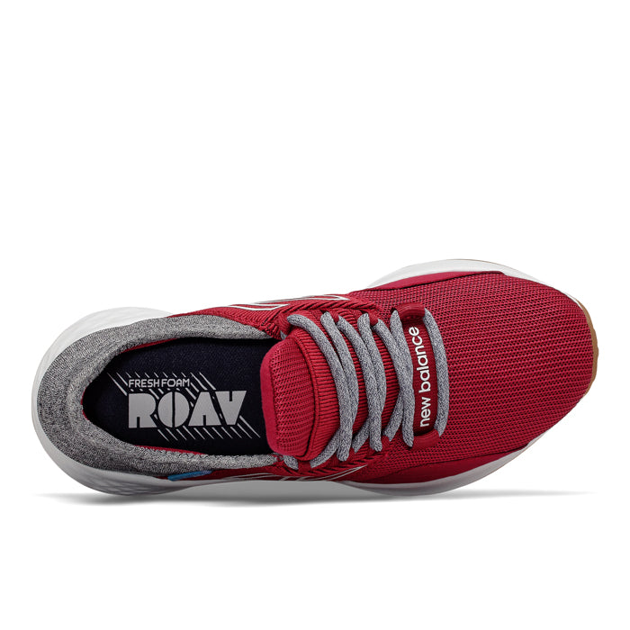 Big Boy New Balance Fresh Foam Roav Crimson Aluminum