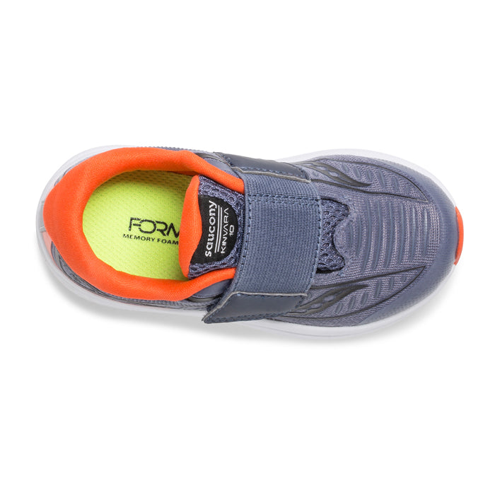 Infant Boy Saucony Kinvara 10 JR Grey Orange