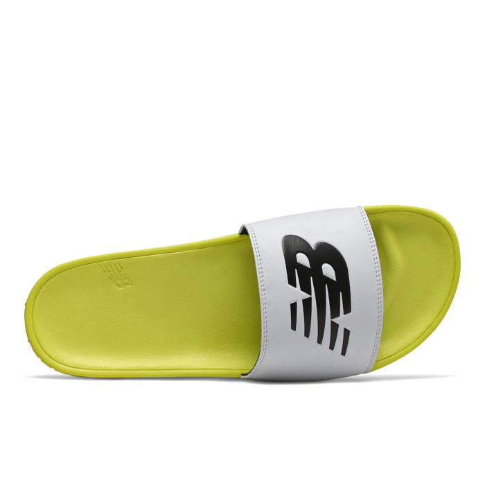 New Balance-200 Slide-Grey/Yellow Lucky Shoes