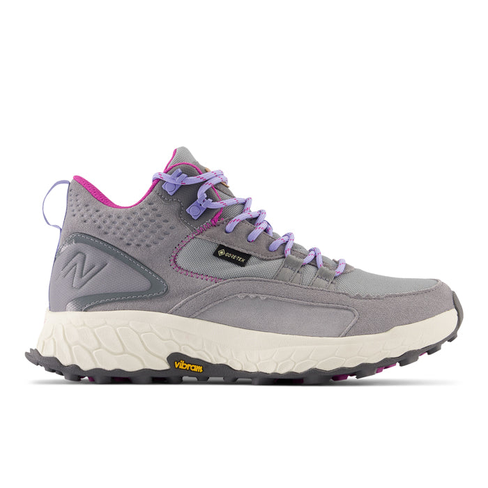 Womens New Balance Fresh Foam Hierro Mid in Steel/Castlerock