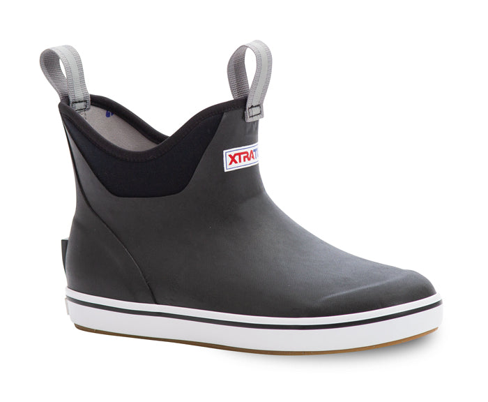Xtratuf 6 Inch Ankle Deck Boot Black
