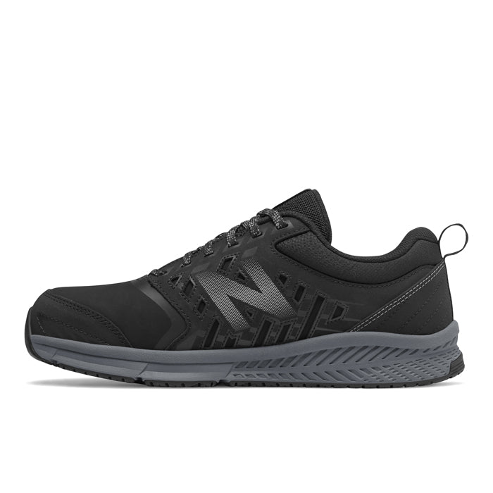 New Balance-412 Alloy Toe-Black With Silver – Lucky Shoes