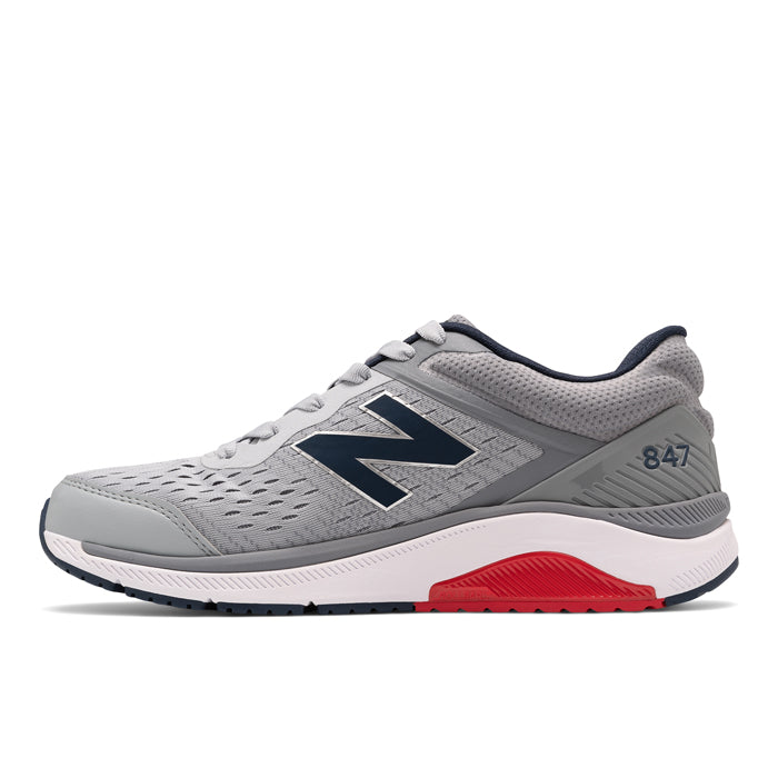 New Balance 847v4 Silver Mink With Gunmetal Lucky Shoes