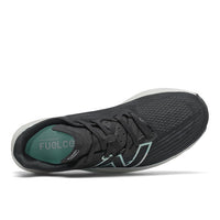 Womens New Balance FuelCell Rebel v2 in Black/White/Mint